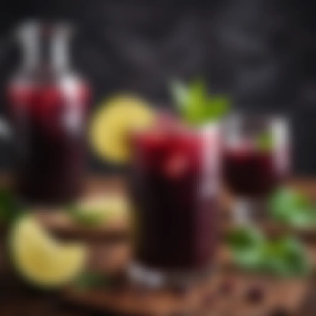 Chilled Zobo Bliss Refreshing Zobo Coolers