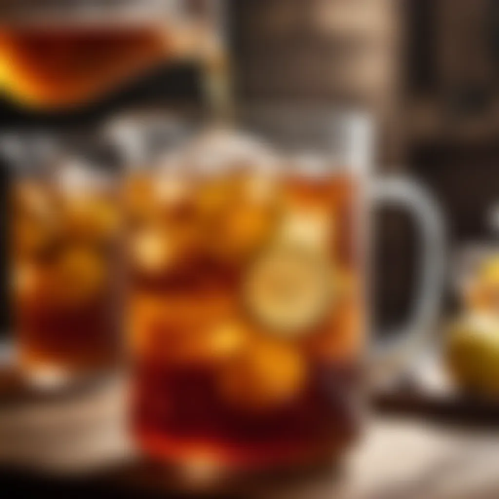 Iced Tea Brewing Process