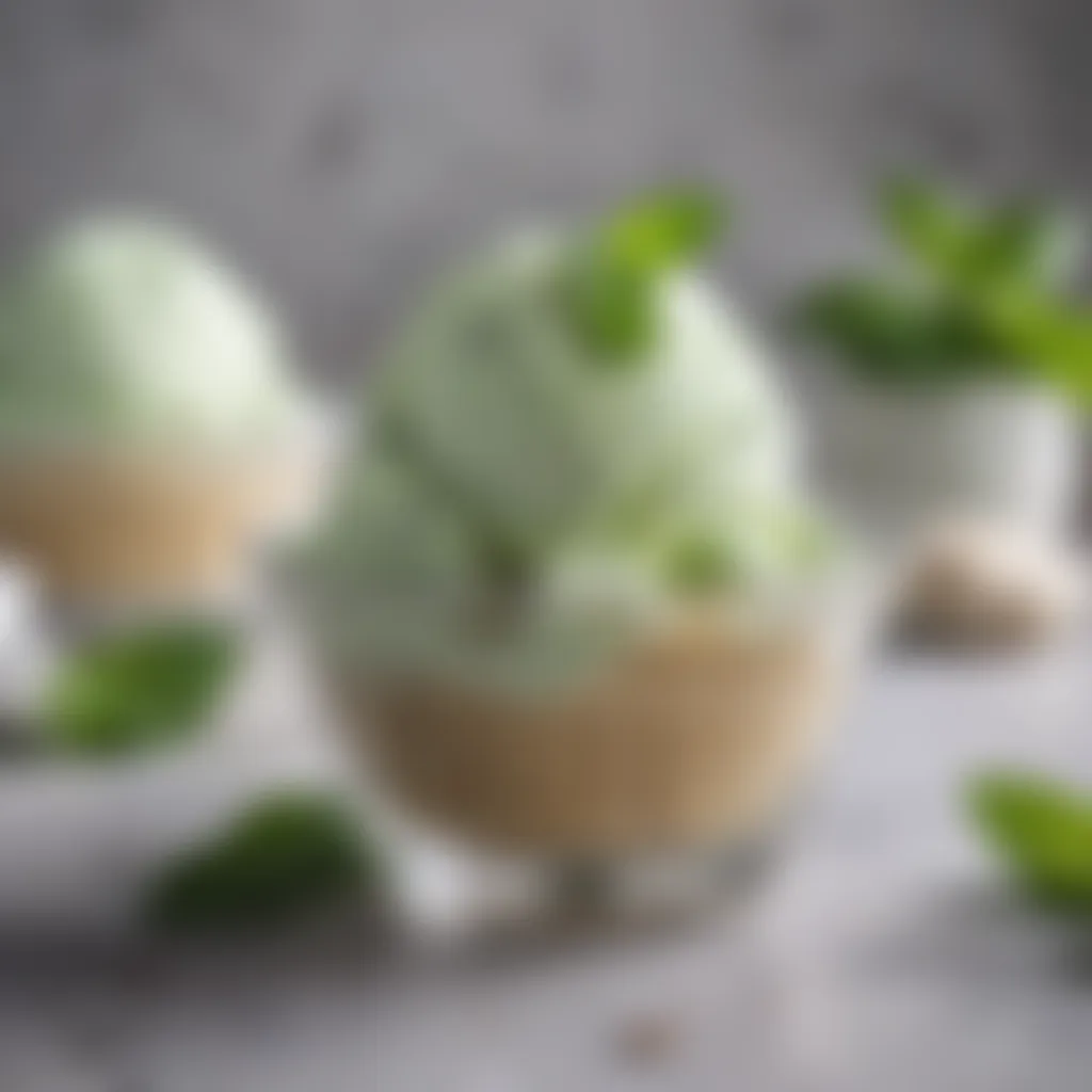 Refreshing Mint Chip Keto Ice Cream