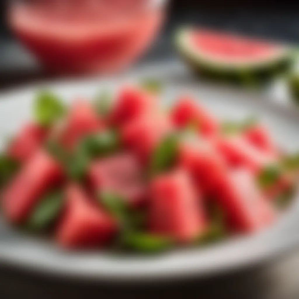 Refreshing Watermelon Salad