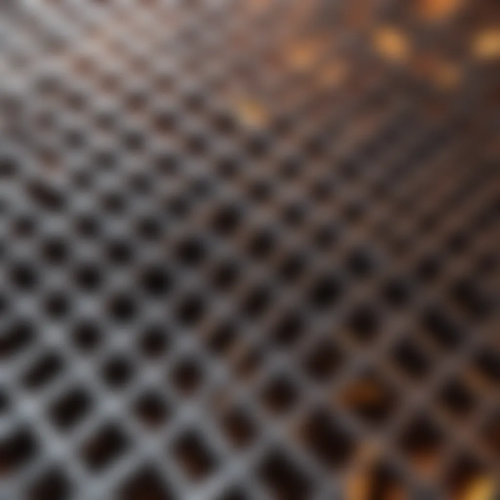 Comparison between porcelain and metal grill grates