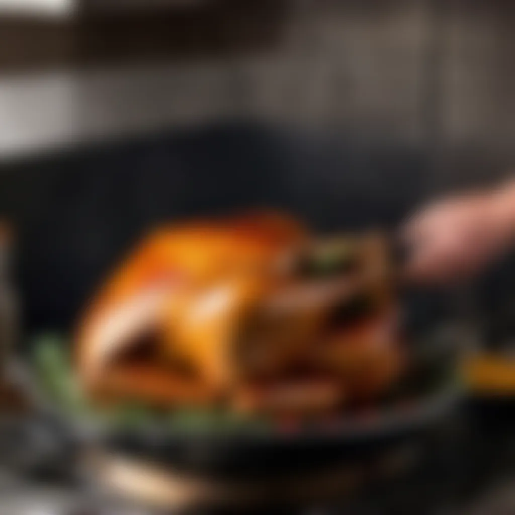 Roasting Pan with Turkey