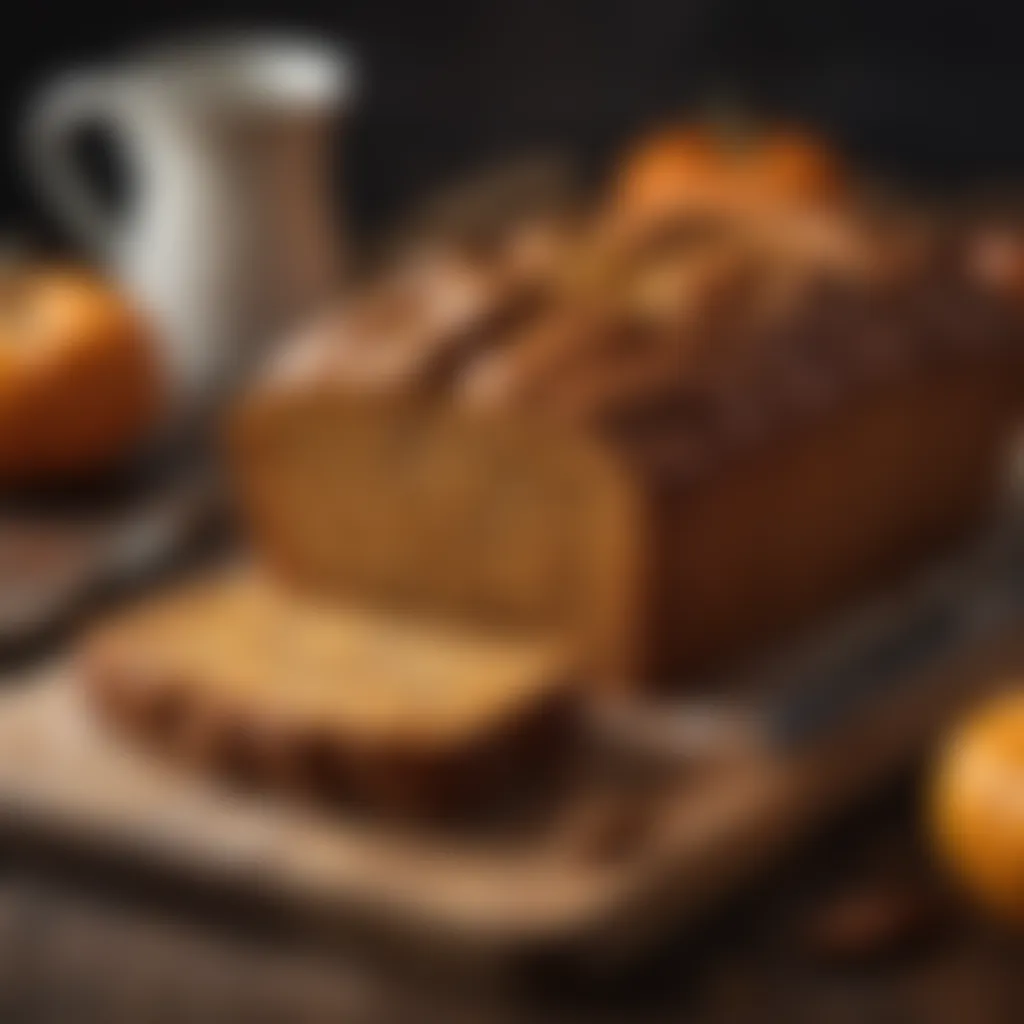 Rustic Ingredients for Amish Pumpkin Bread