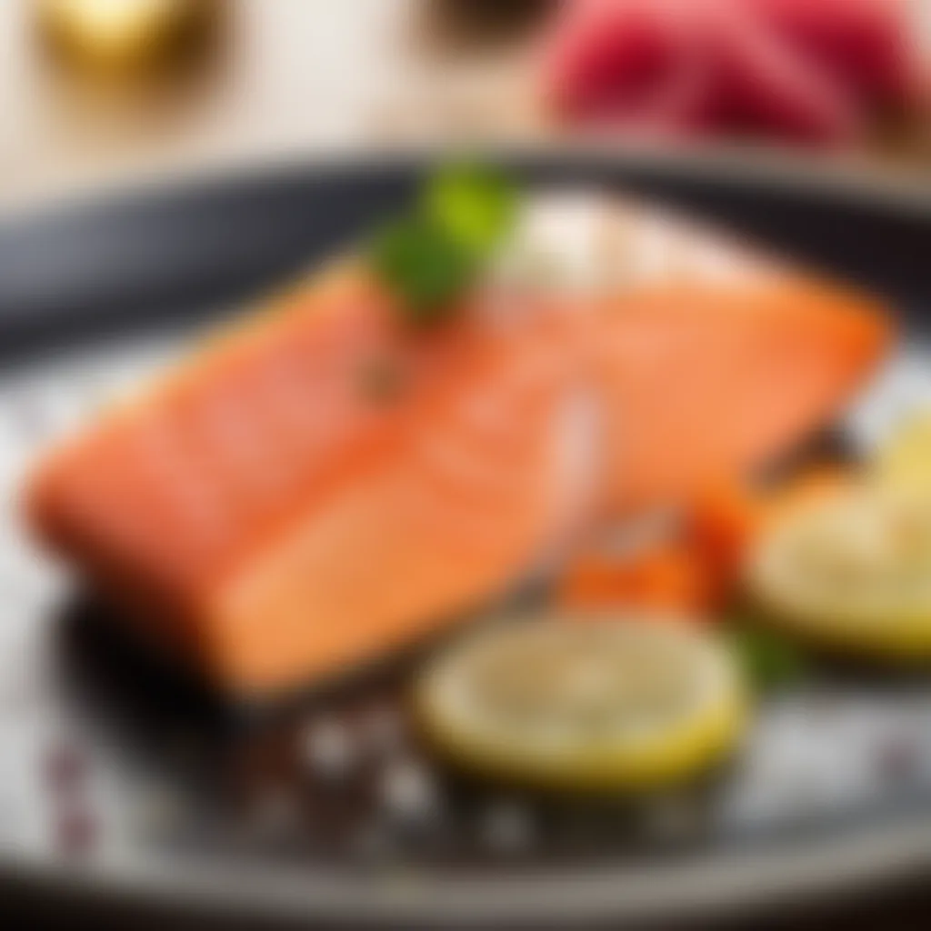 Elevate Your Dish with Fresh Salmon Fillet Exquisite Salmon Fillet