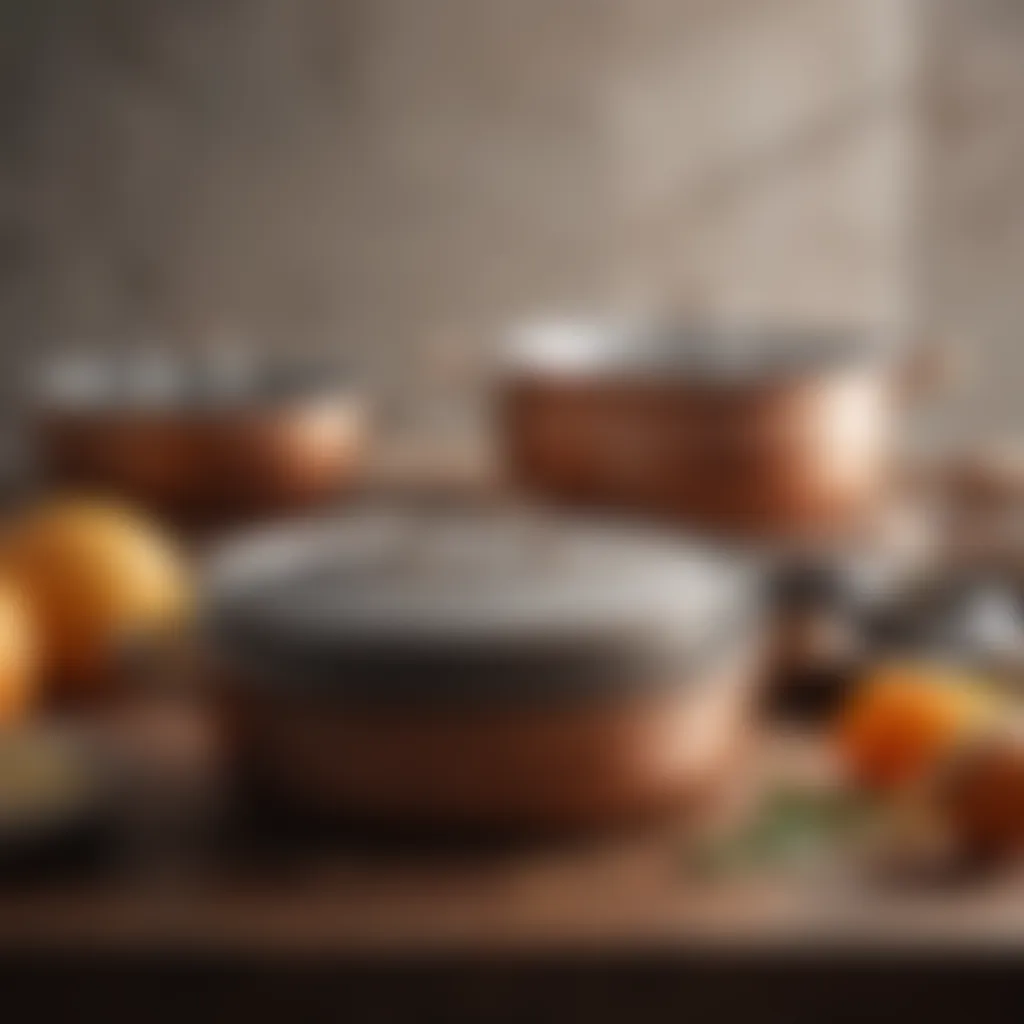 The elegant design of Sardel cookware showcasing craftsmanship