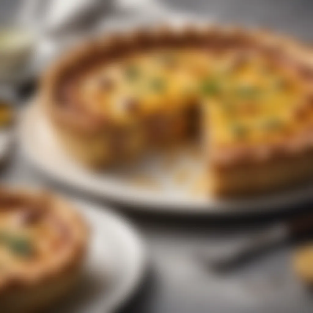 Elegant Sausage and Egg Quiche Elegant Sausage and Egg Quiche
