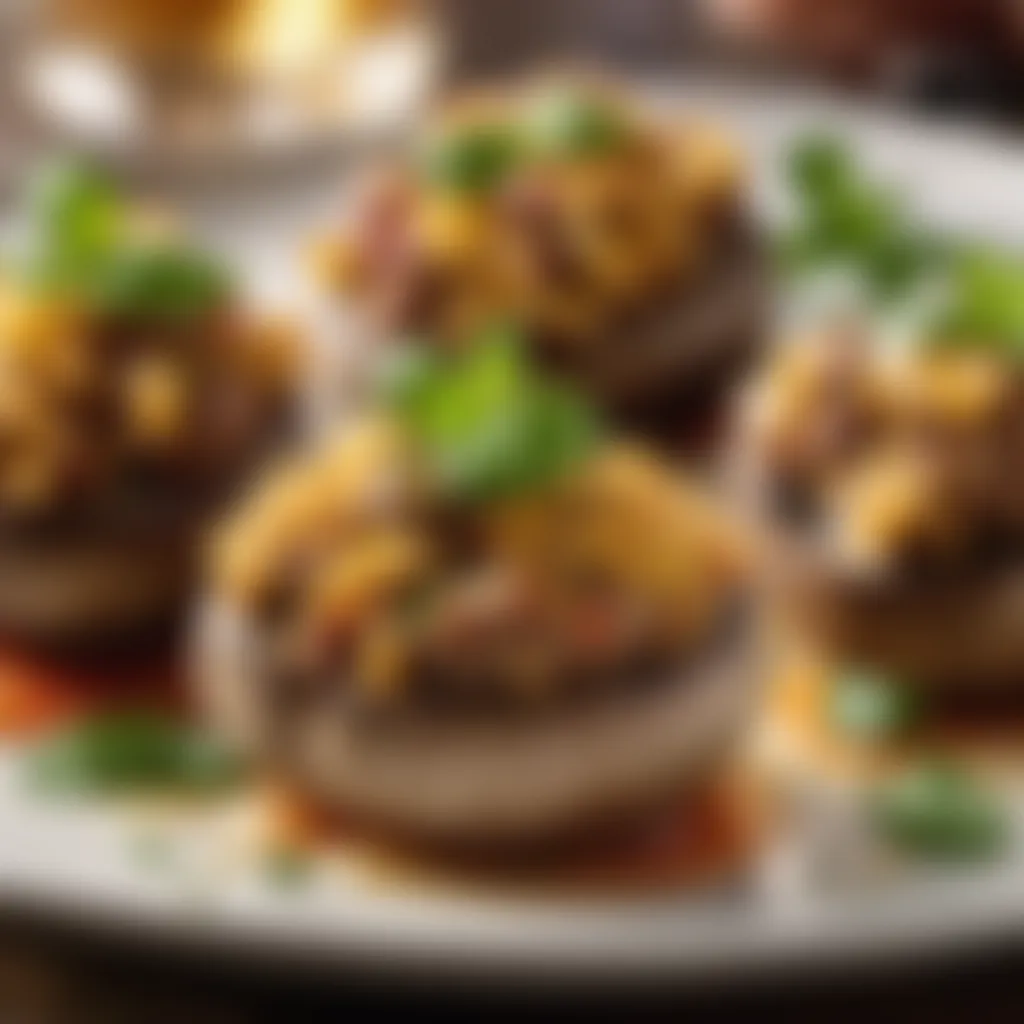 Sausage-Stuffed Mushrooms