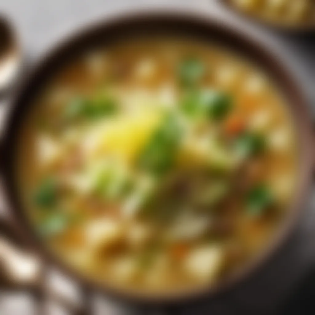 Savory Cabbage and Potato Soup