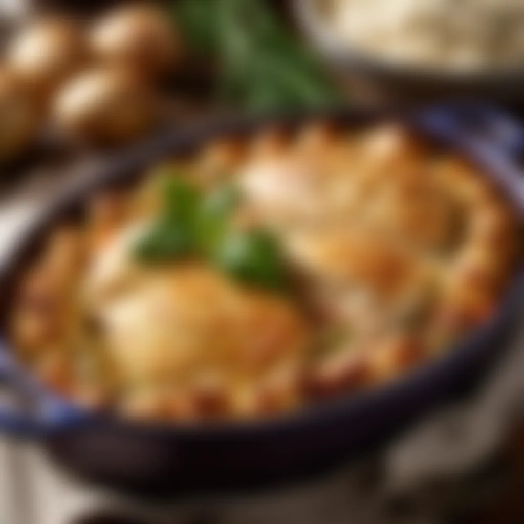 Savory Chicken Cobbler