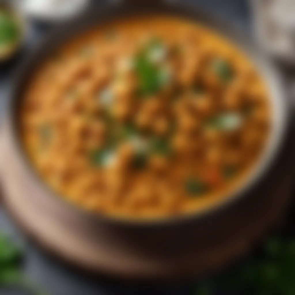 Savory Chickpea Curry in Creamy Coconut Sauce