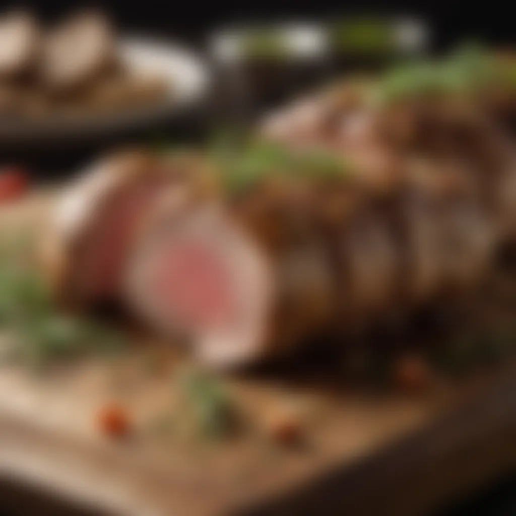 Savory Herb-Rubbed Pork Tenderloin Roasting in the Oven Savory Herb-Rubbed Pork Tenderloin