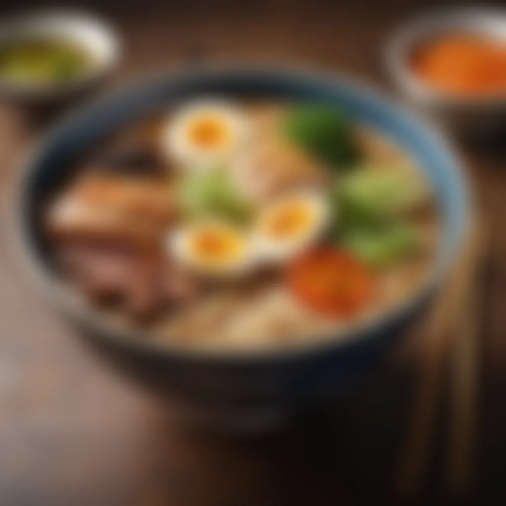 Savory Japanese Ramen Bowl