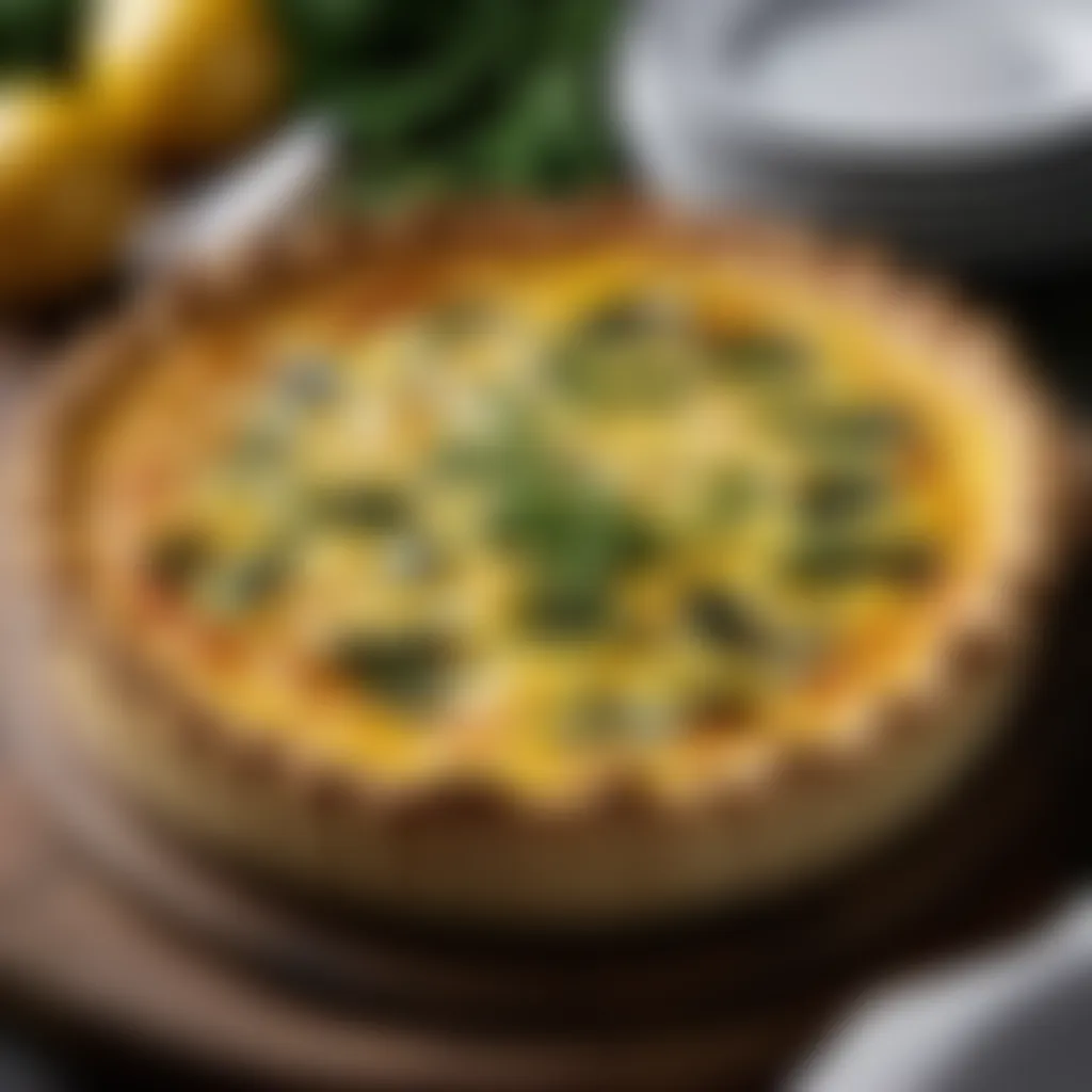 Savory Quiche with Flaky Crust