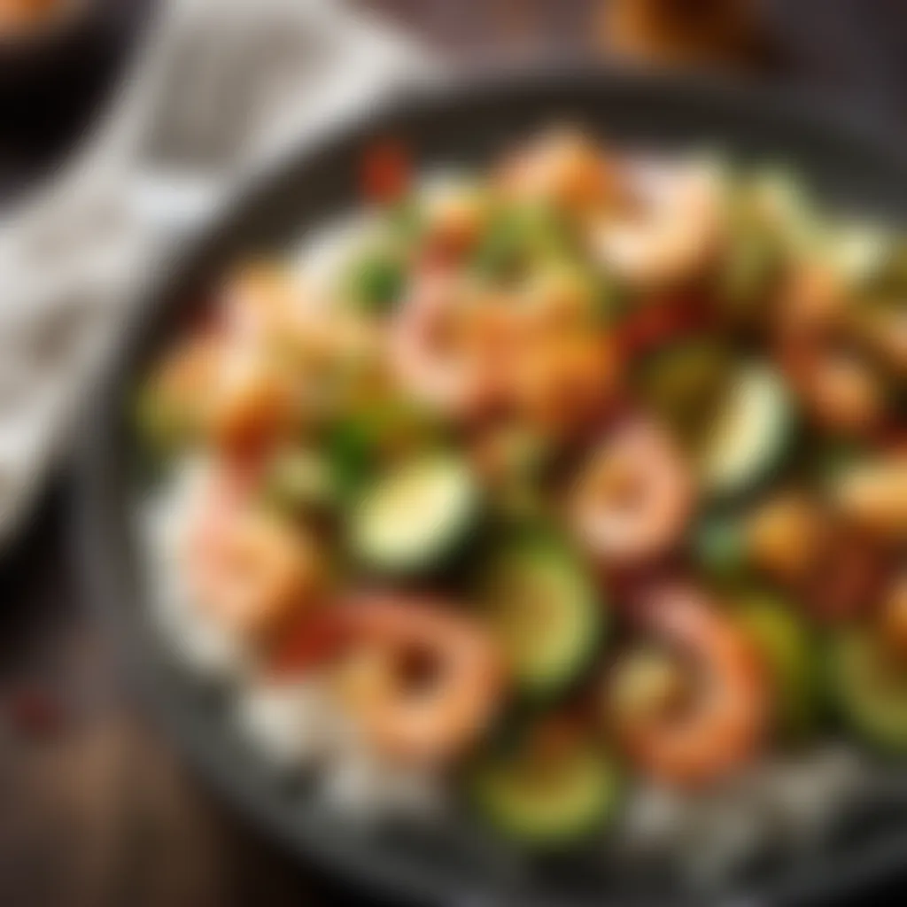 Savory Shrimp and Zucchini Stir Fry