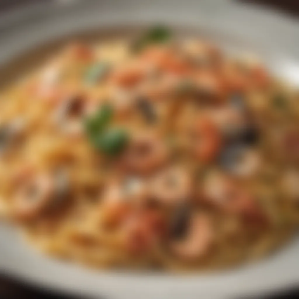 Seafood Linguine Delight