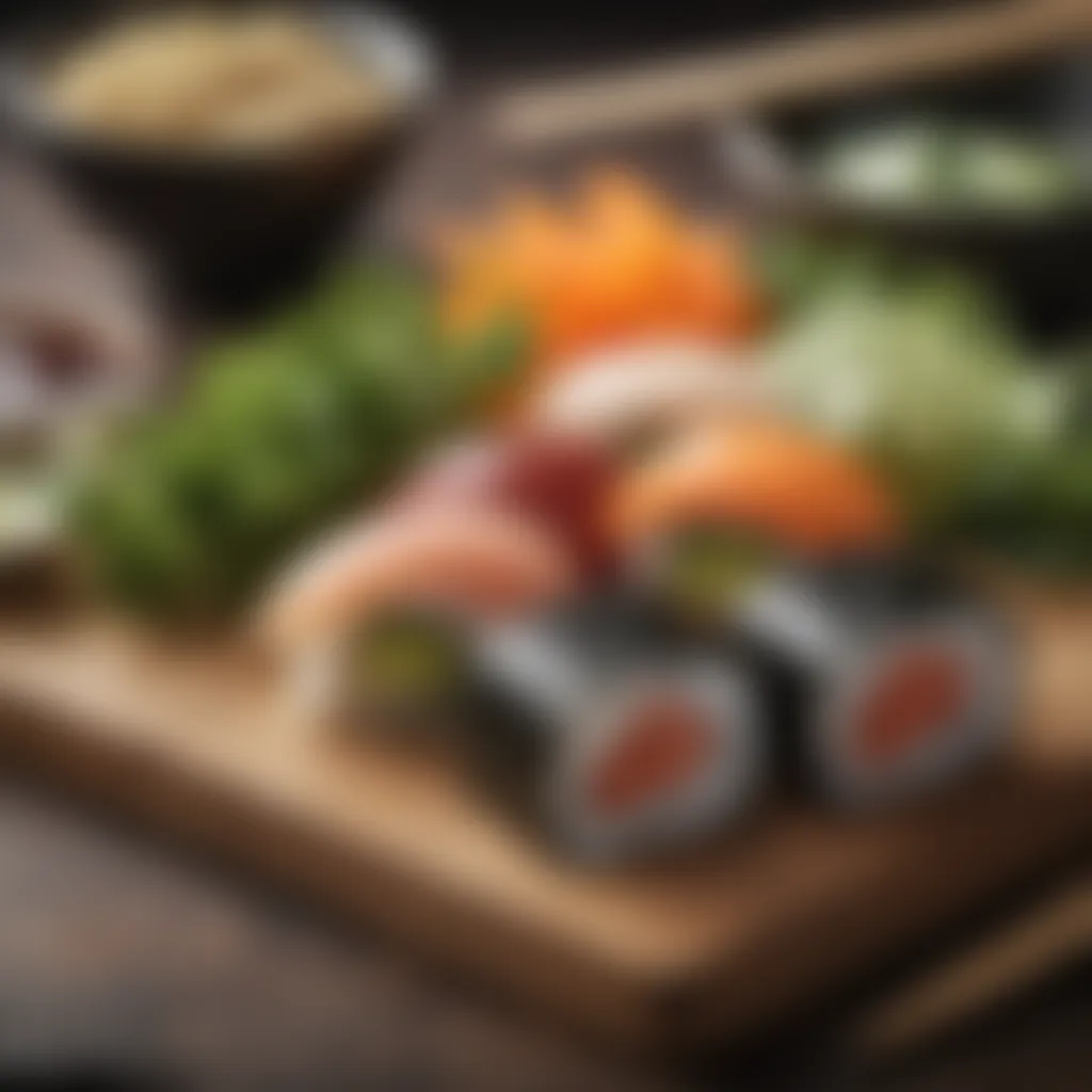 Premium Seaweed Sushi Ingredients Fresh ingredients used in Kroger's seaweed sushi