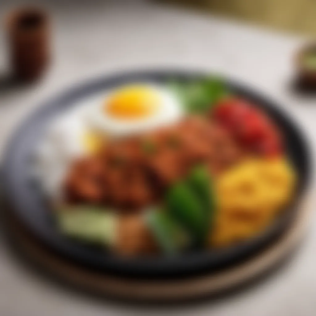 Nasi Lemak - A Malaysian Delicacy Secret Recipe JB Delivery - Nasi Lemak