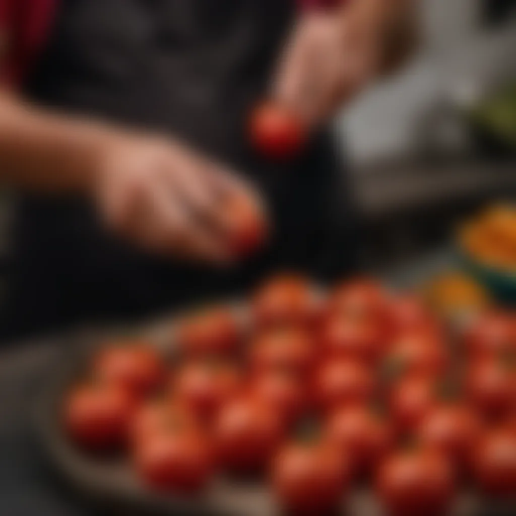 Mexican Albondigas: Selecting Fresh Tomatoes