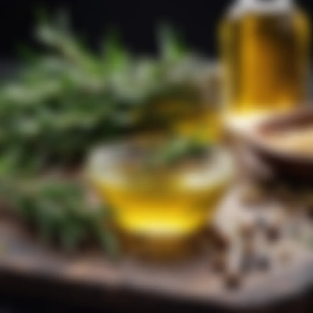 Sensory experience of rosemary oil-infused culinary delights