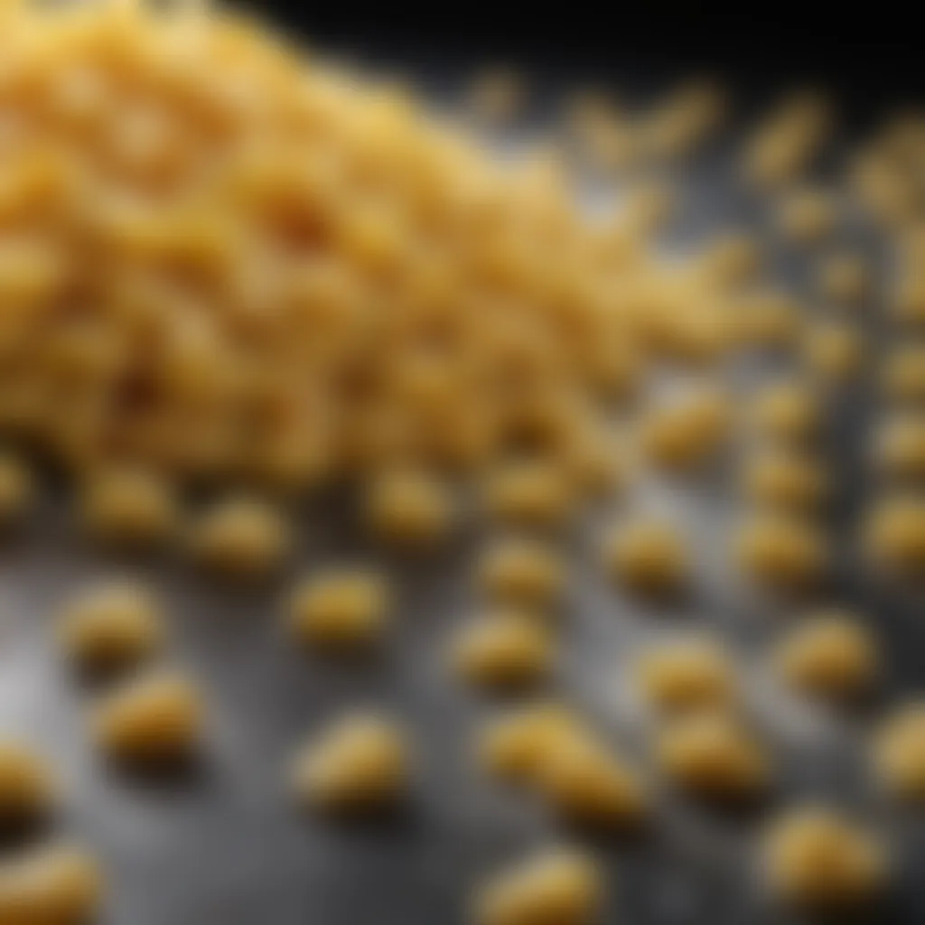 Close-up of high-quality ingredients used in Sfoglini pasta production