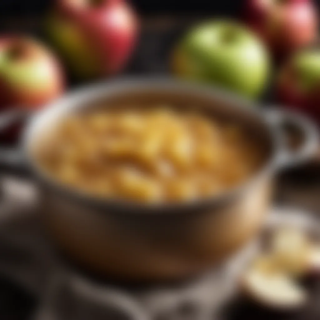 Simmering Apple Sauce