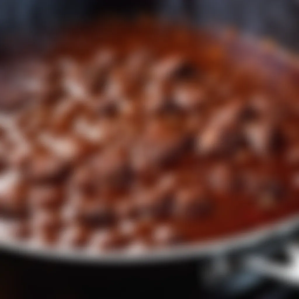 Simmering Barbecue Sauce