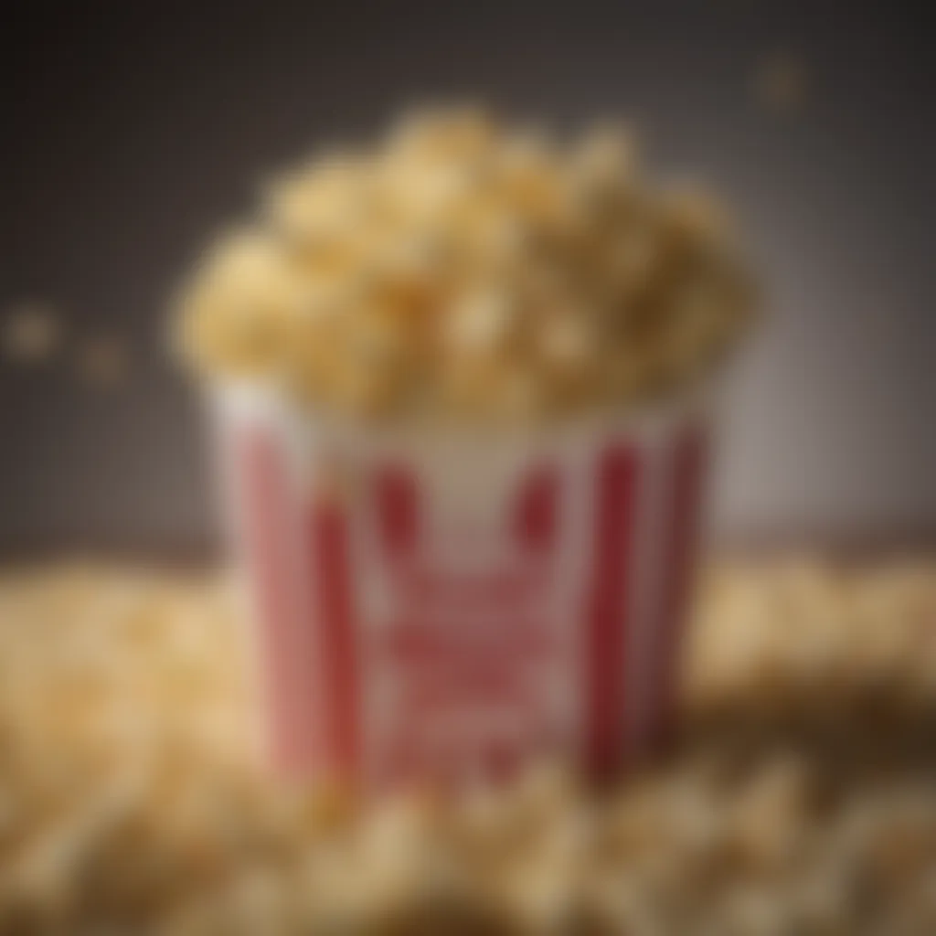 Cinematic Popcorn Size Options