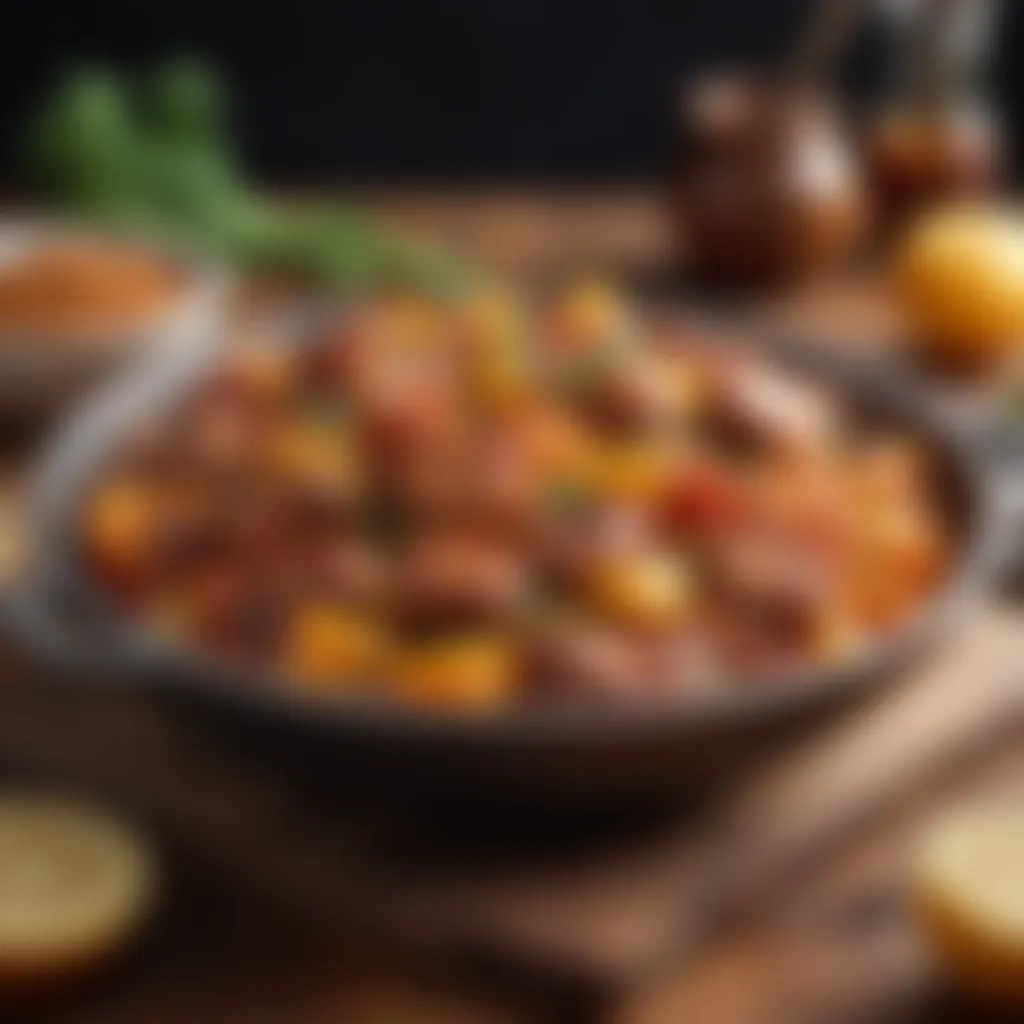 Sizzling Ajma-infused Delight Ready to Impress Sizzling Ajma-infused Dish
