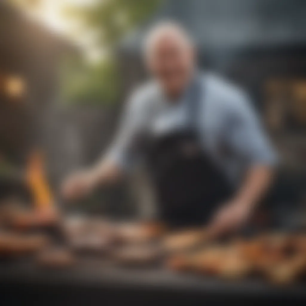 Grill Master's Humorous Creations Sizzling Puns on the Grill