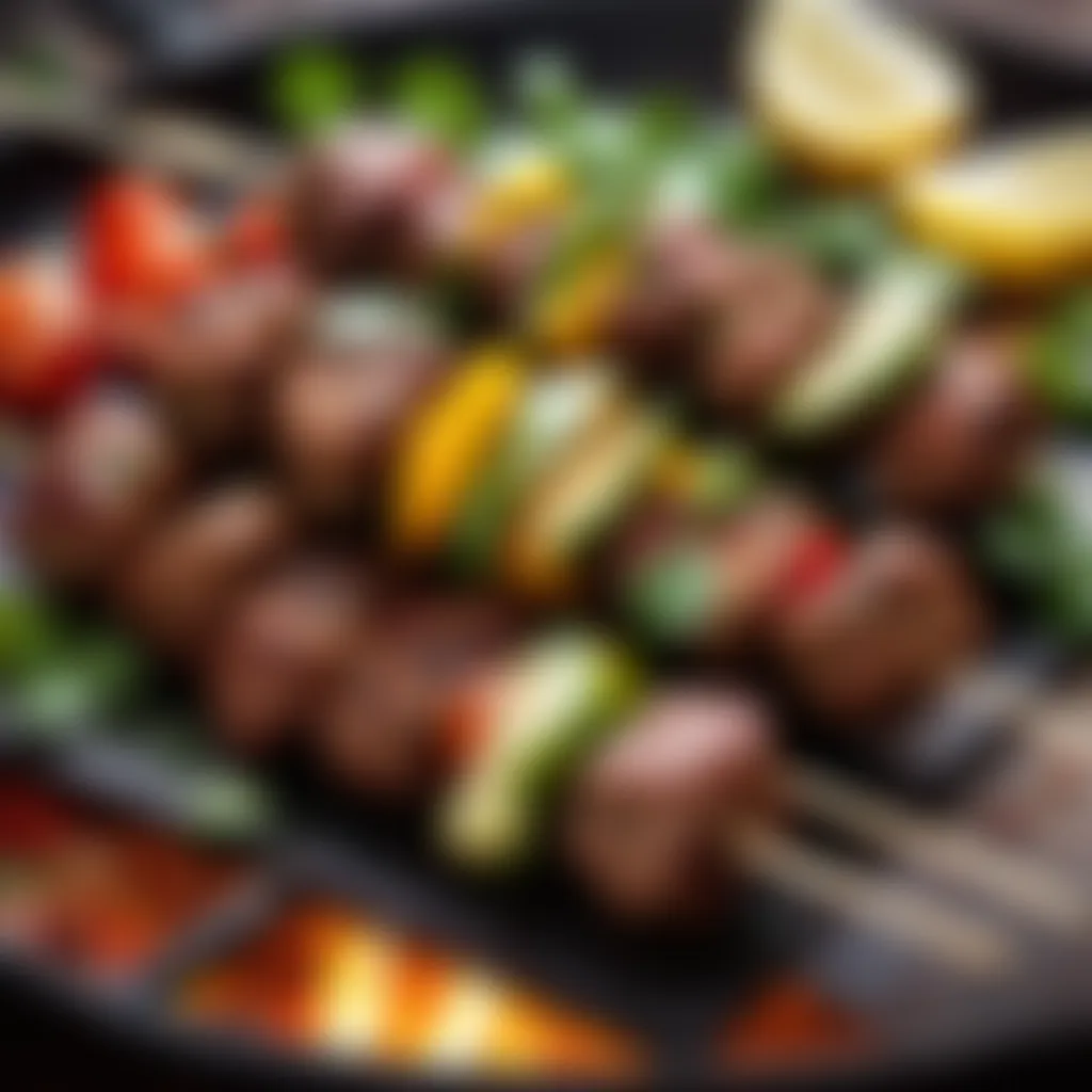 Skewered Kofta Kebabs