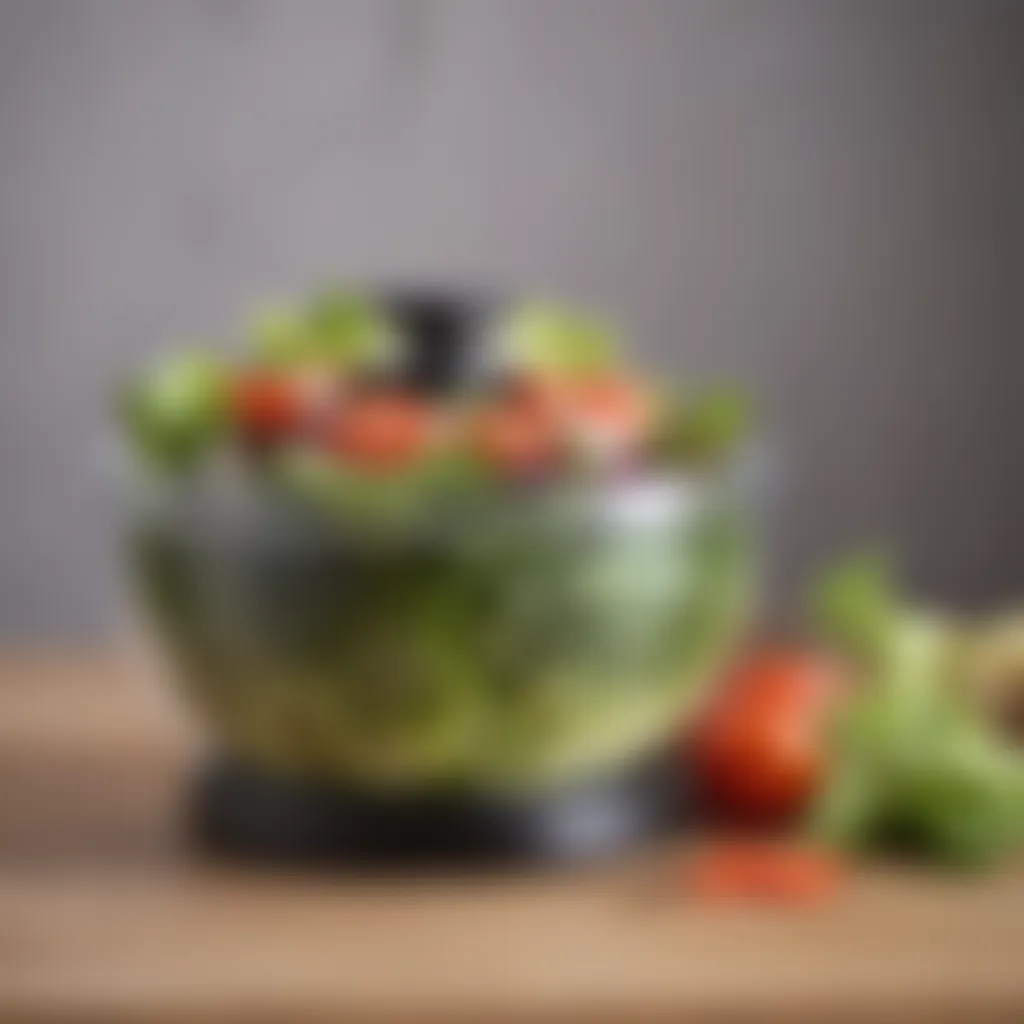 Sleek Salad Spinner with Premium Materials