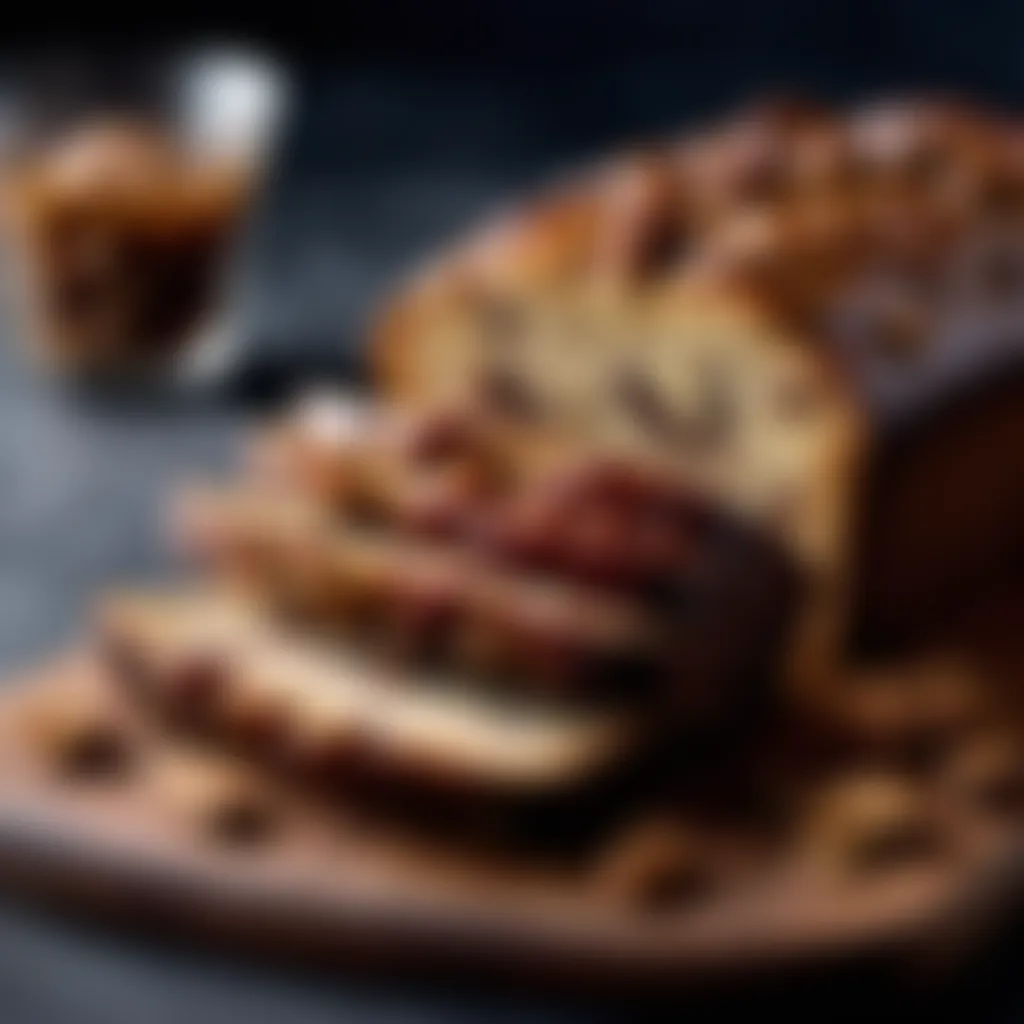Tempting Slices of Date and Walnut Loaf Sliced Date and Walnut Loaf
