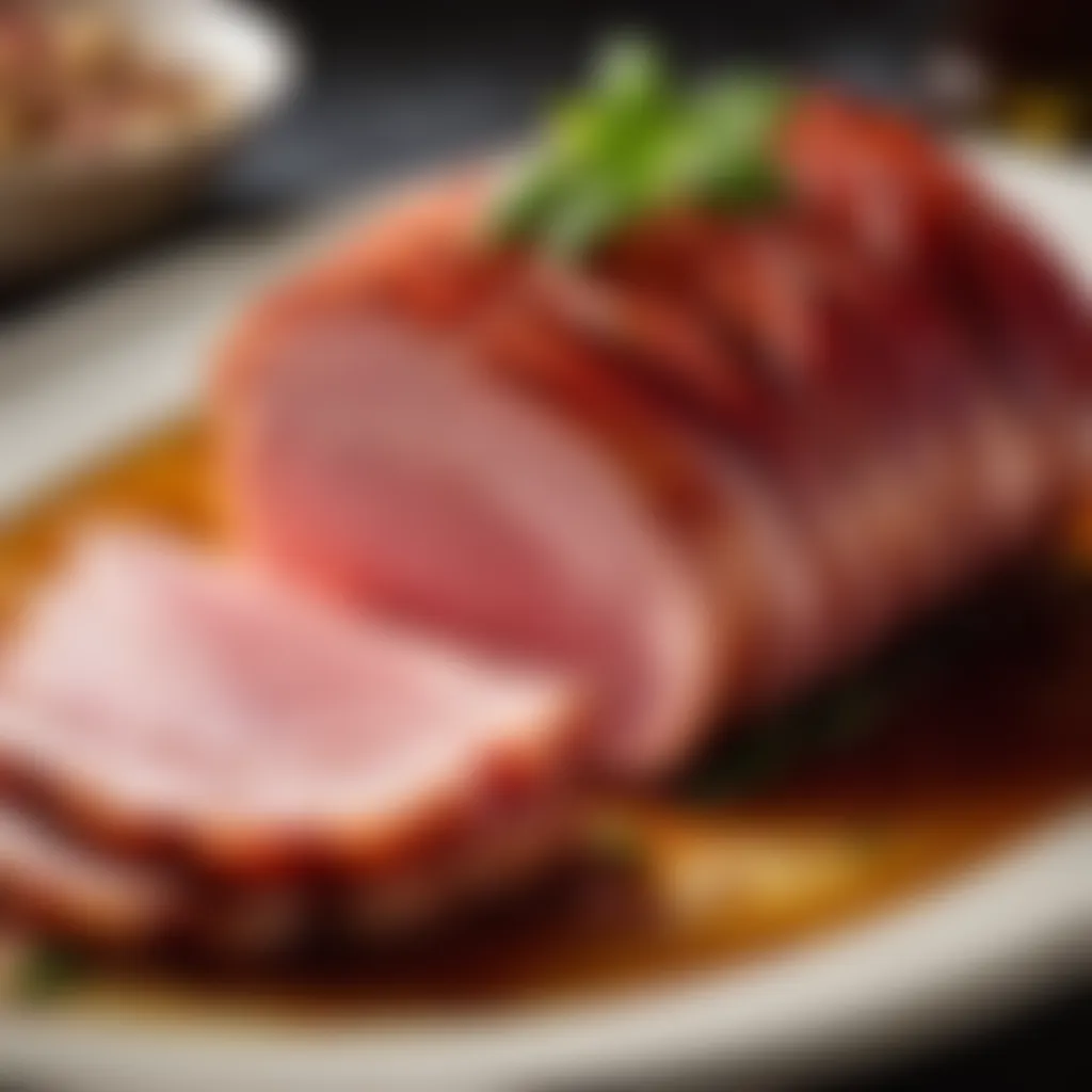 Sliced Gammon with Glaze