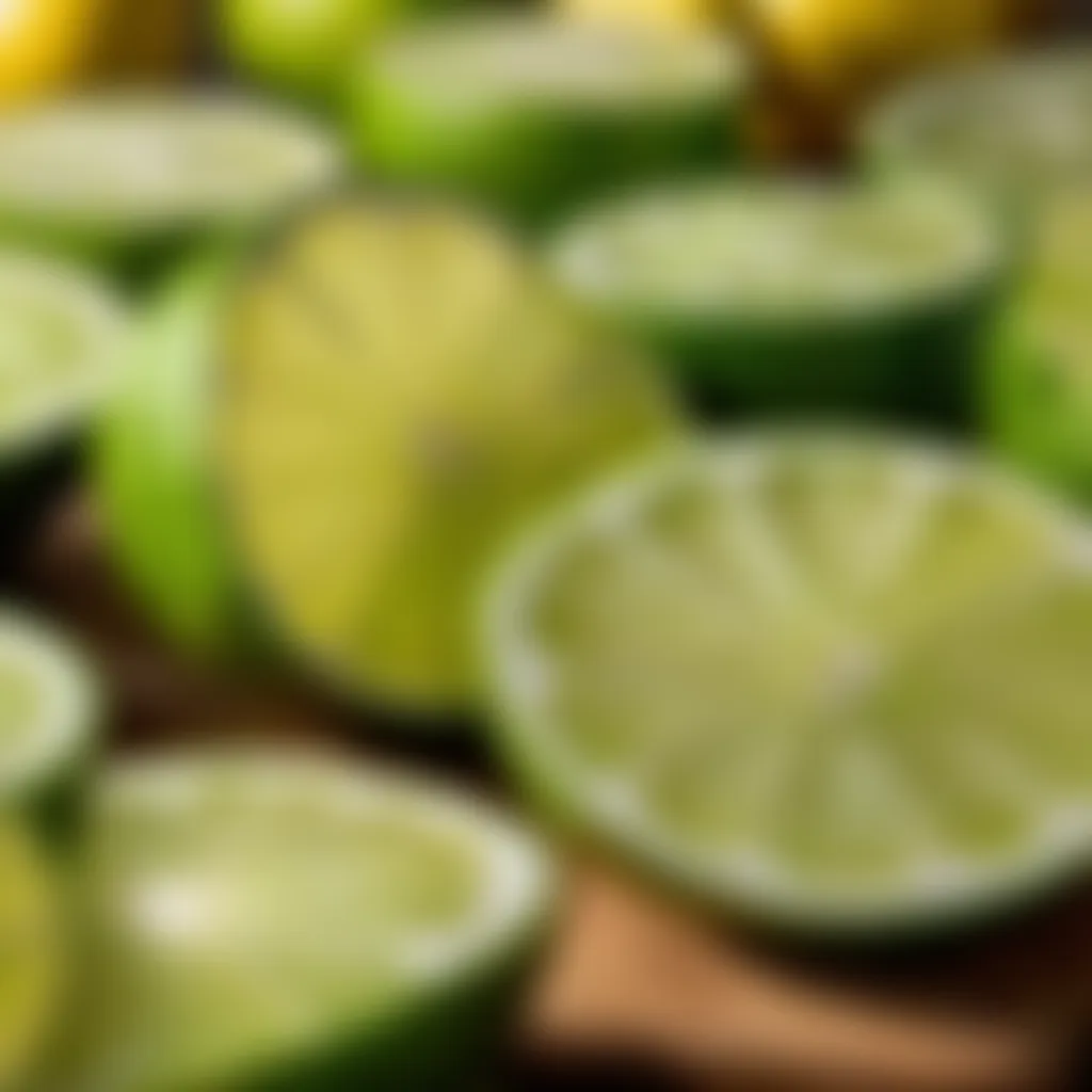 Sliced Key Limes