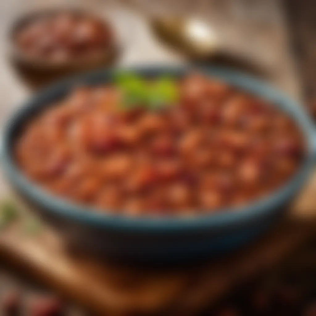 Smoky Bacon Infused Baked Beans