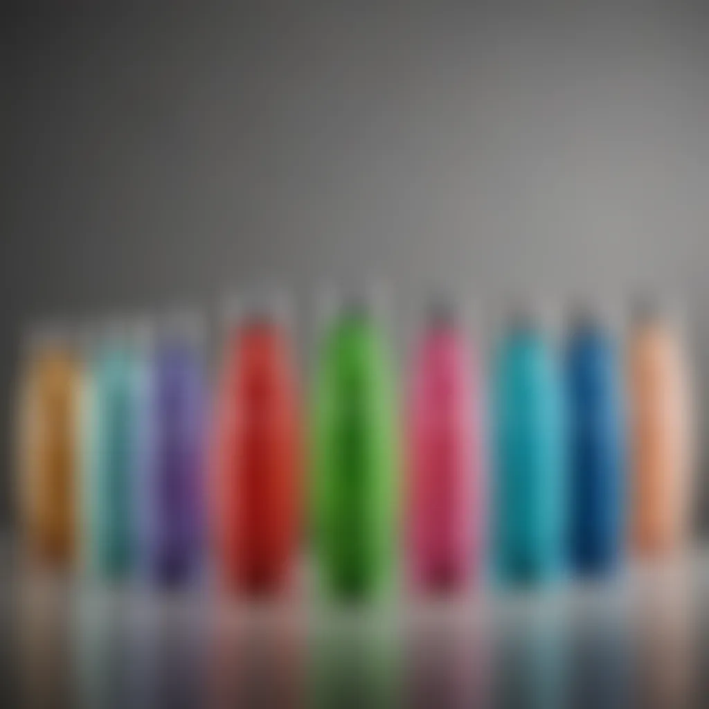 Collection of various SodaStream bottle designs showcasing unique shapes and sizes