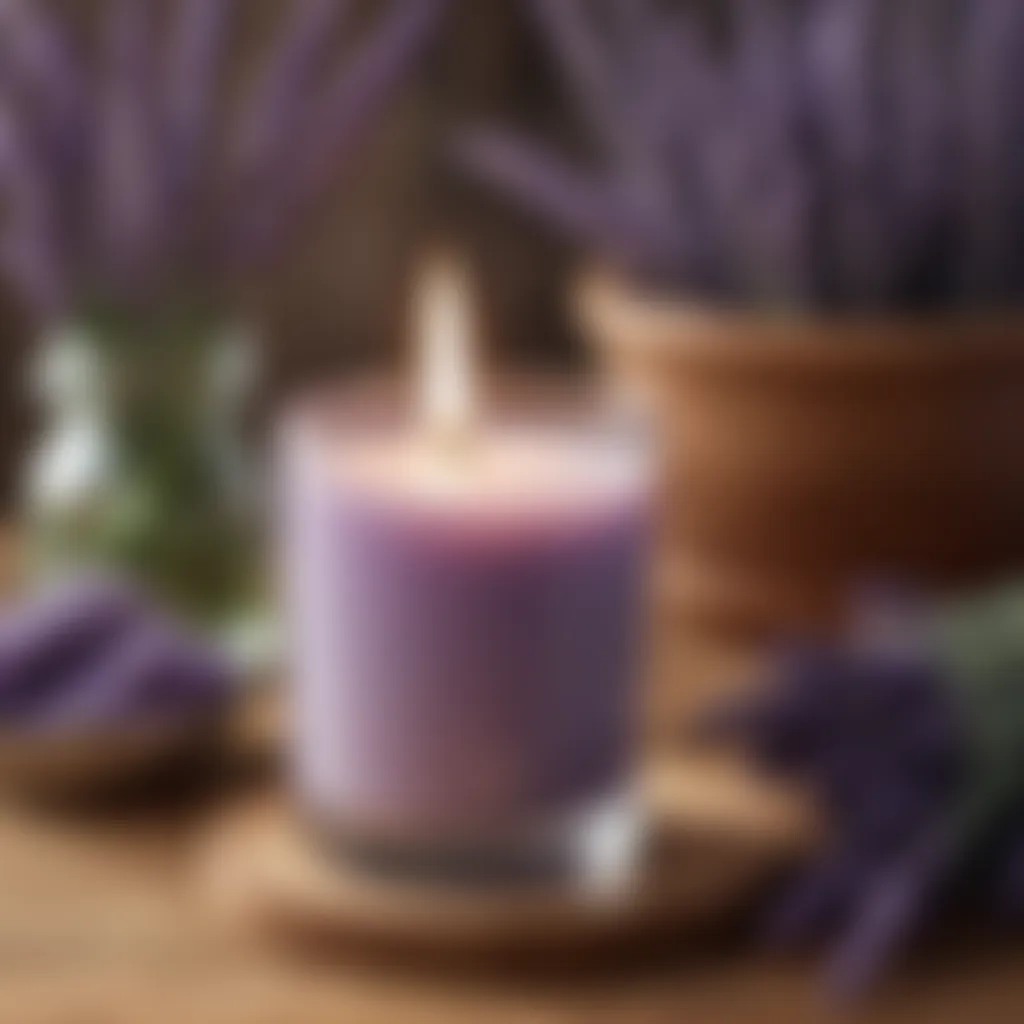 Soothing Lavender Aromatherapy Candle