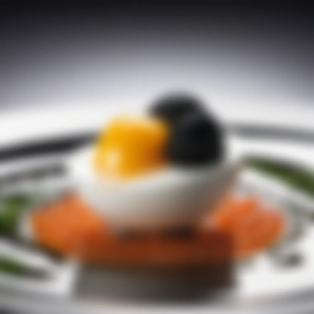 Sous Vide Egg with Caviar