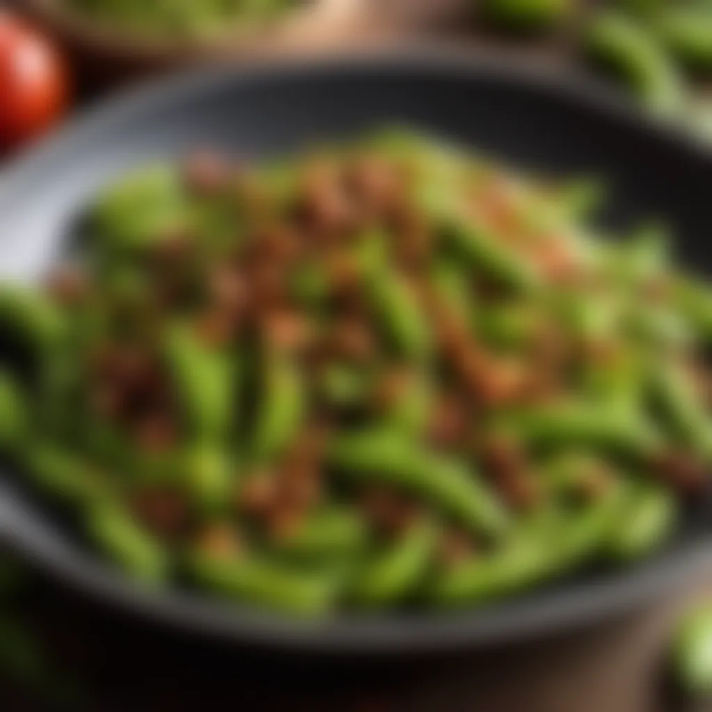 Spicy Roasted Edamame Beans