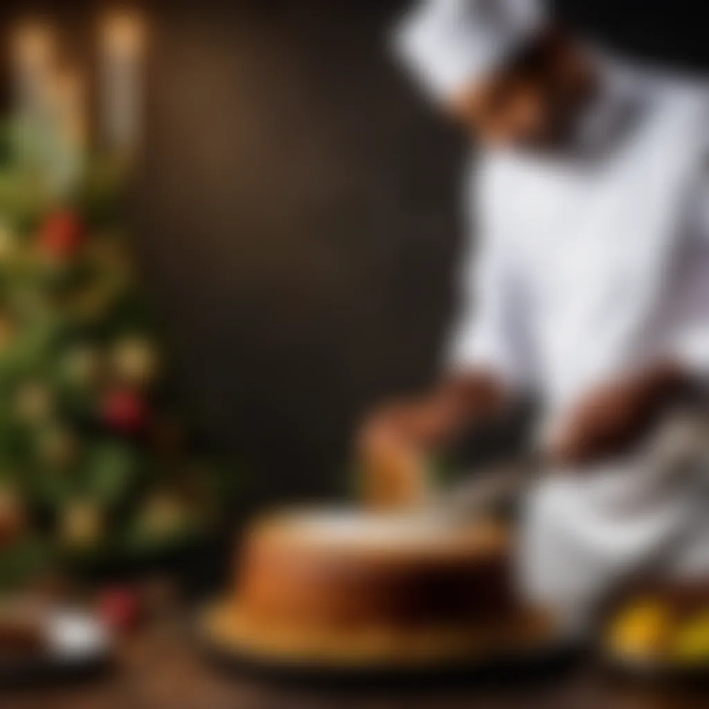 Sri Lankan Christmas Cake Slicing Ceremony