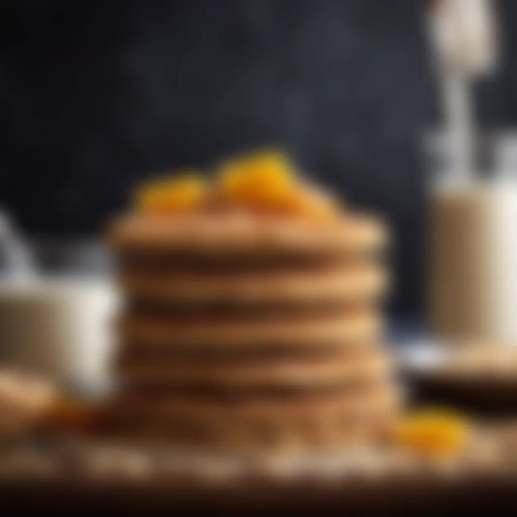 Stack of delicious flapjacks