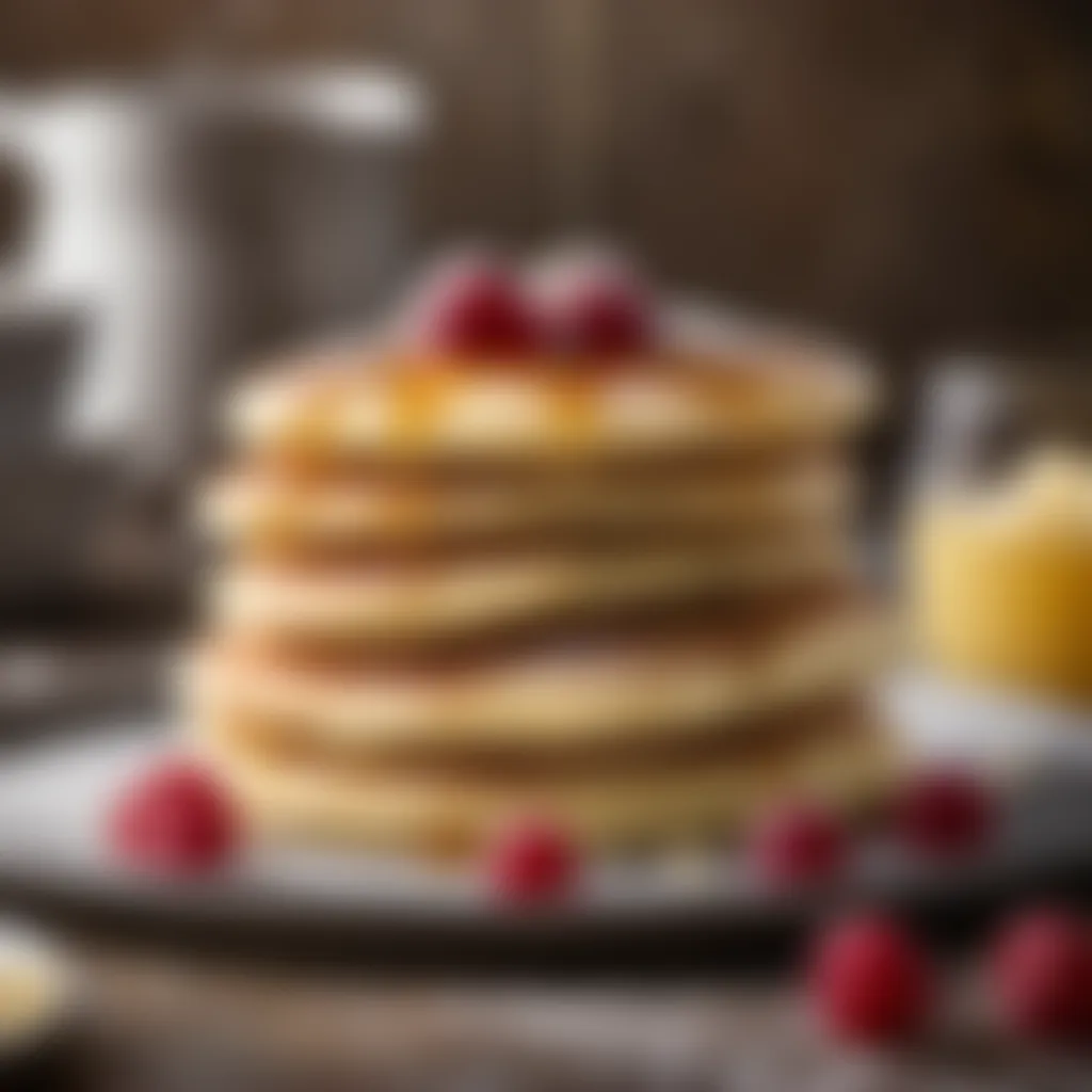 Stack of Fluffy Drop Scones