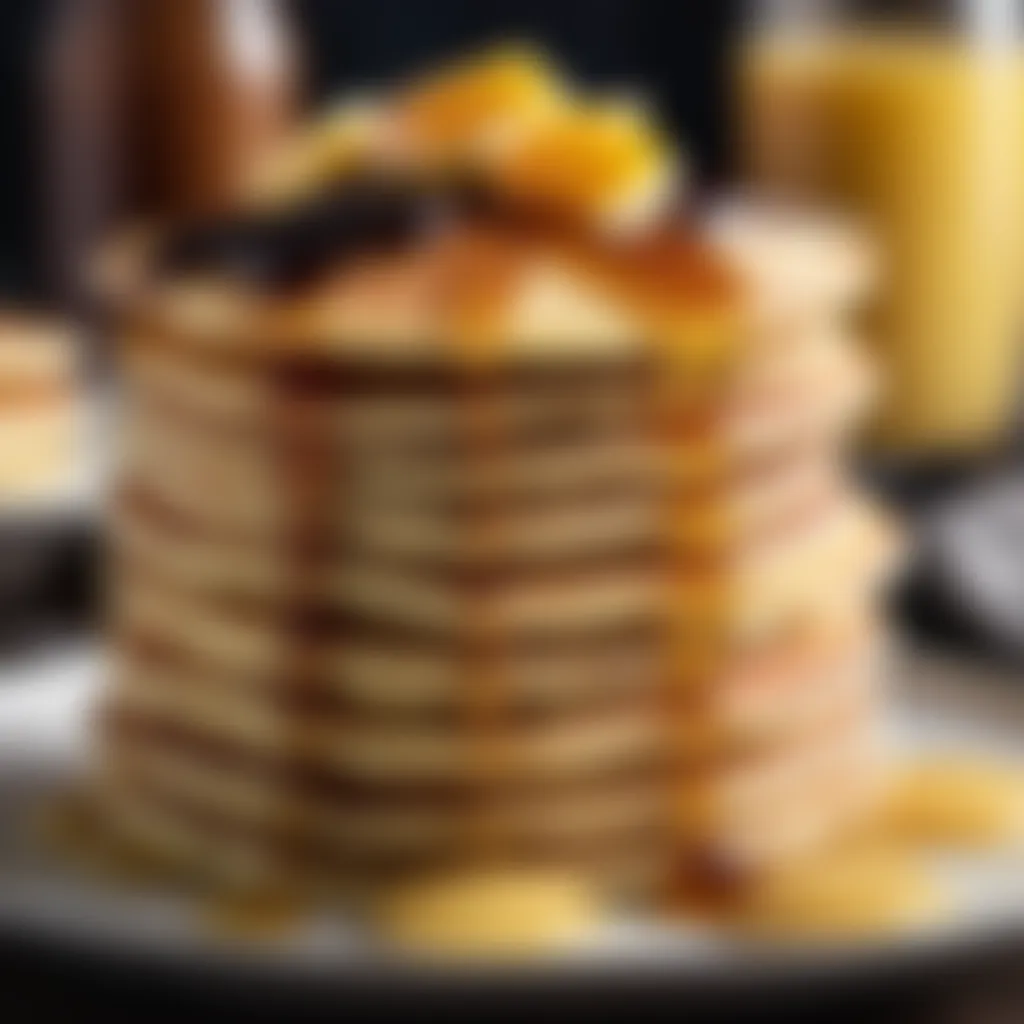 Stack of Fluffy Pancakes