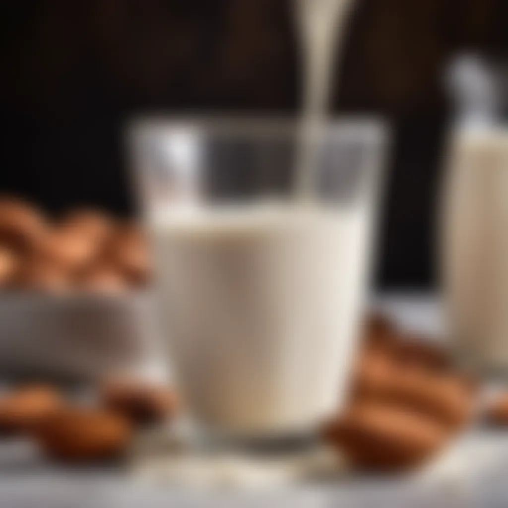 Straining Almond Milk