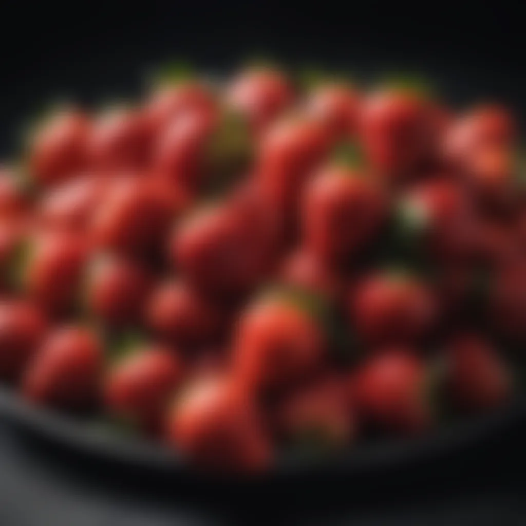 Ripest Strawberries Exquisite Strawberry Selection