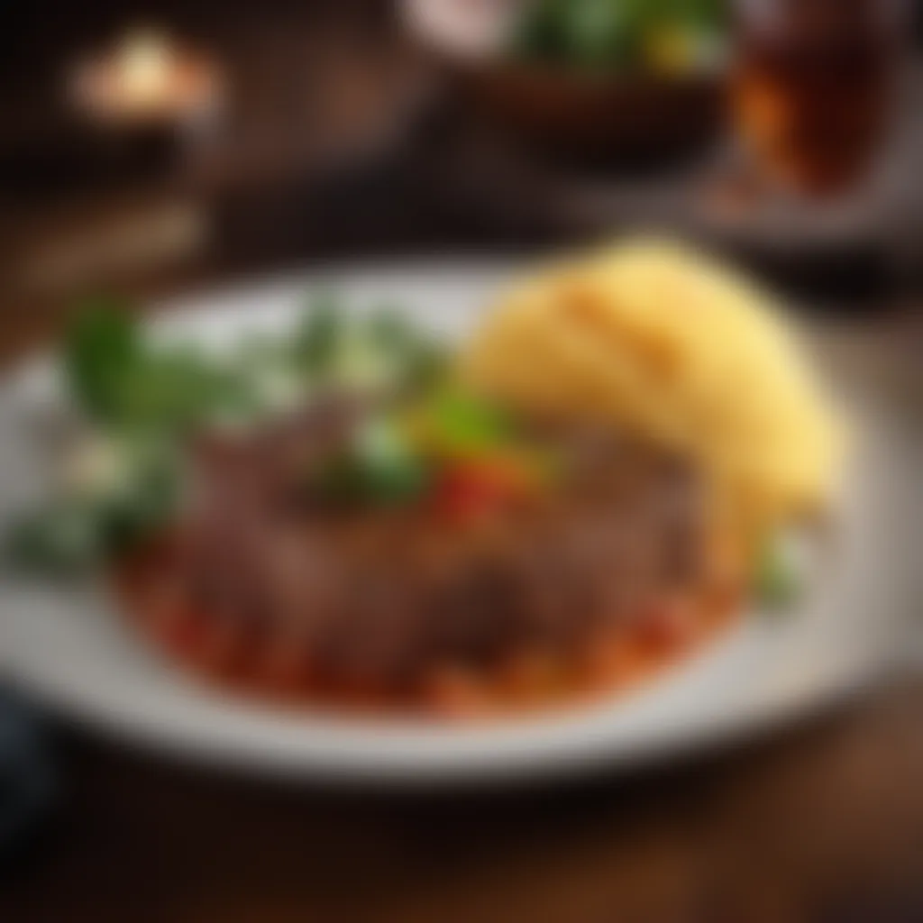 Tender and Flavorful Beef Akni Succulent Beef Delicacy