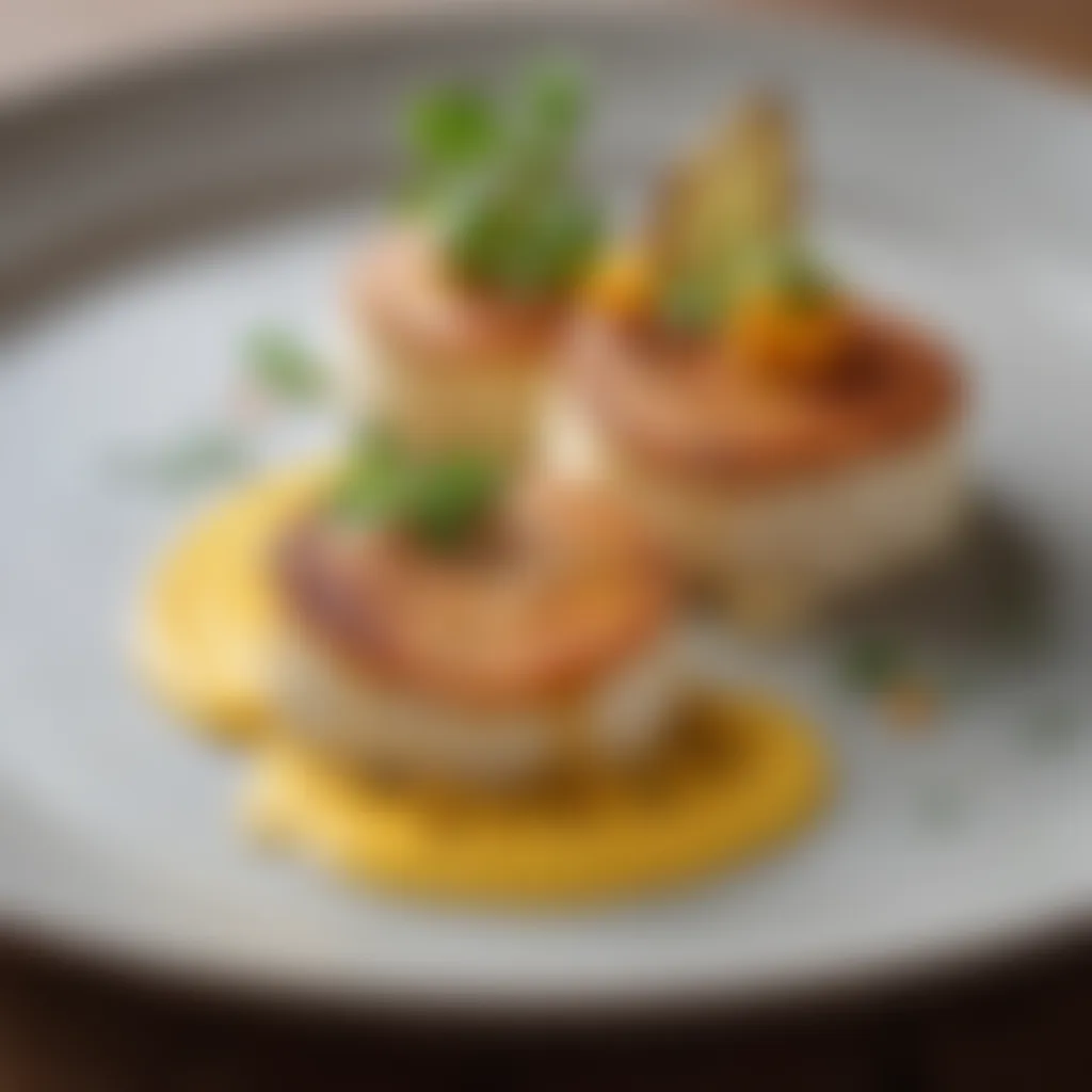 Succulent Cod Medallions with Saffron Cream