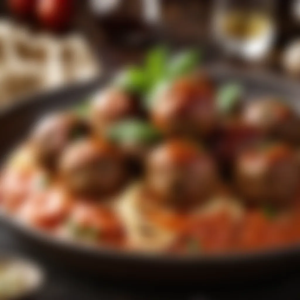 Savory Meatball Medley Savory Meatball Medley