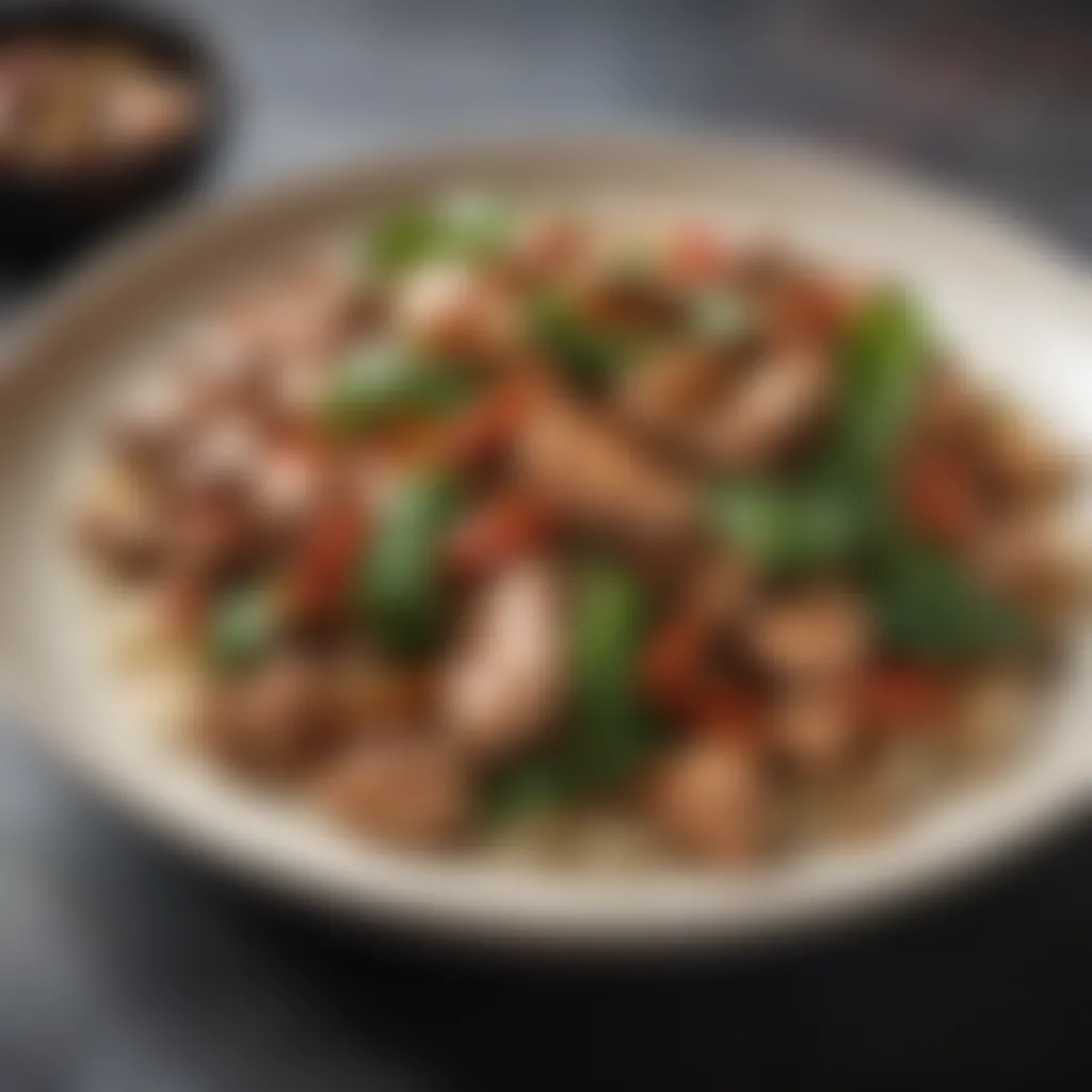 Tantalizing Pork Stir Fry with Thai Basil Tantalizing Pork Stir Fry with Thai Basil