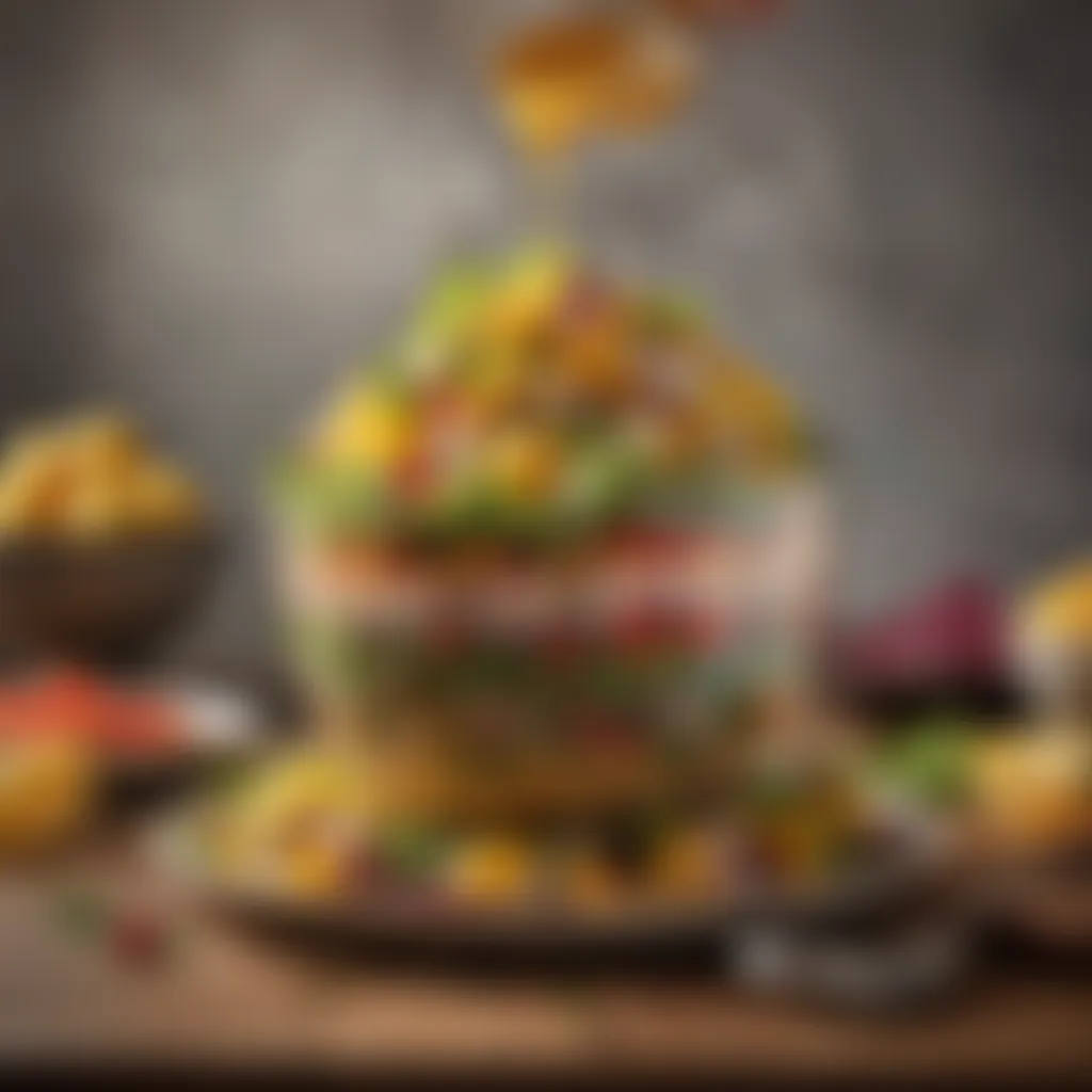 Elevating Your Salad Presentation Tantalizing Salad Presentation